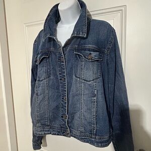 Kensie Dark Blue Denim Jacket